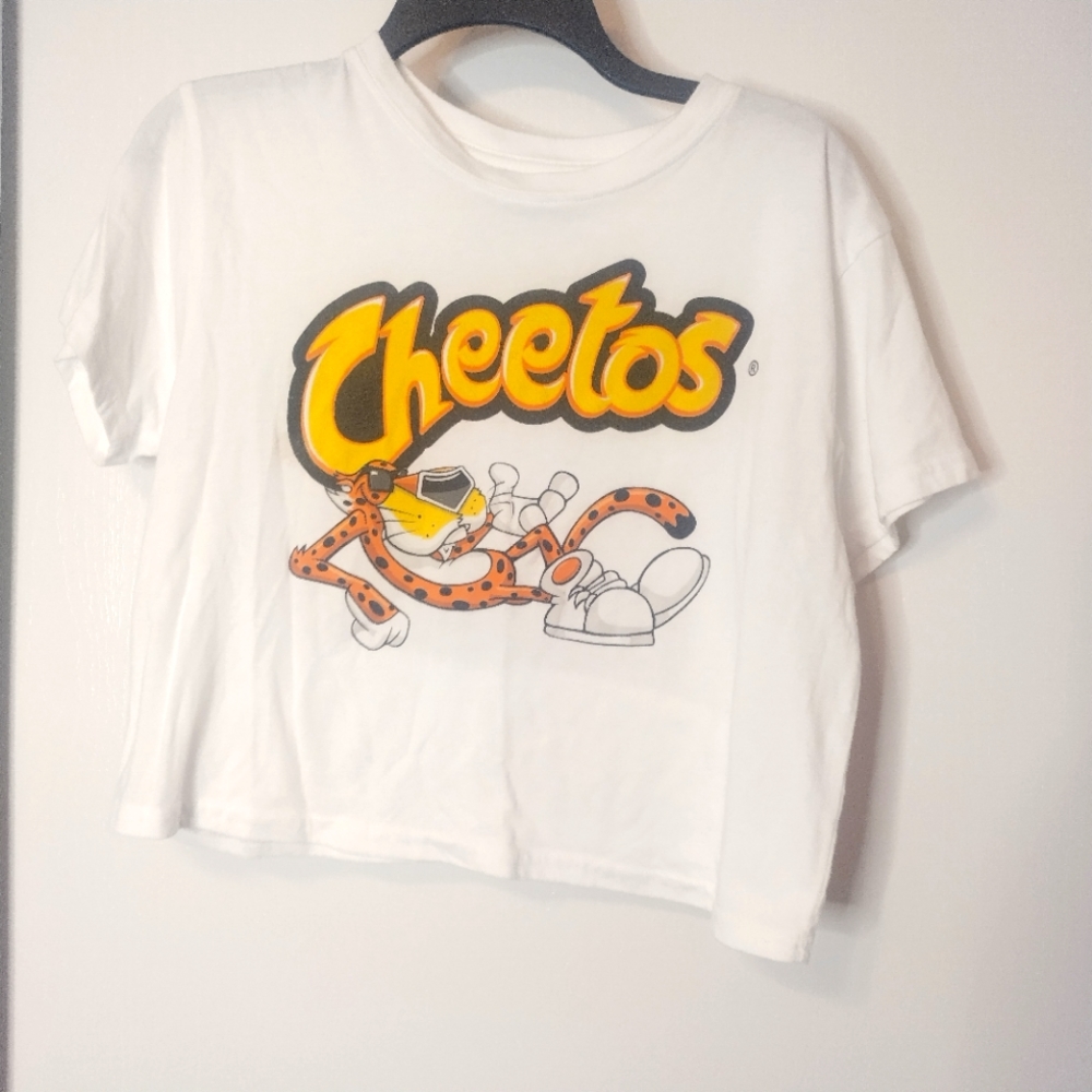 CHEETOS Crop Tee White size L